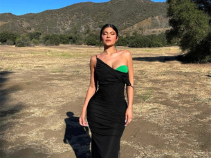 Kylie Jenner flaunts her curves in black bodycon dress from Bottega Veneta Pre-Fall 2021
