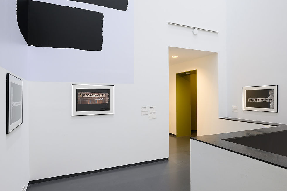 Zwischenlandschaften 2_FREELAND, Van Abbemuseum Eindhoven, 2021-26 installation view Delinking and Relinking