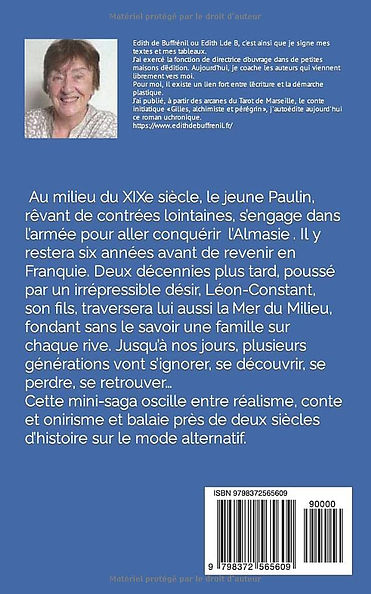 4° de couverture de mon roman.