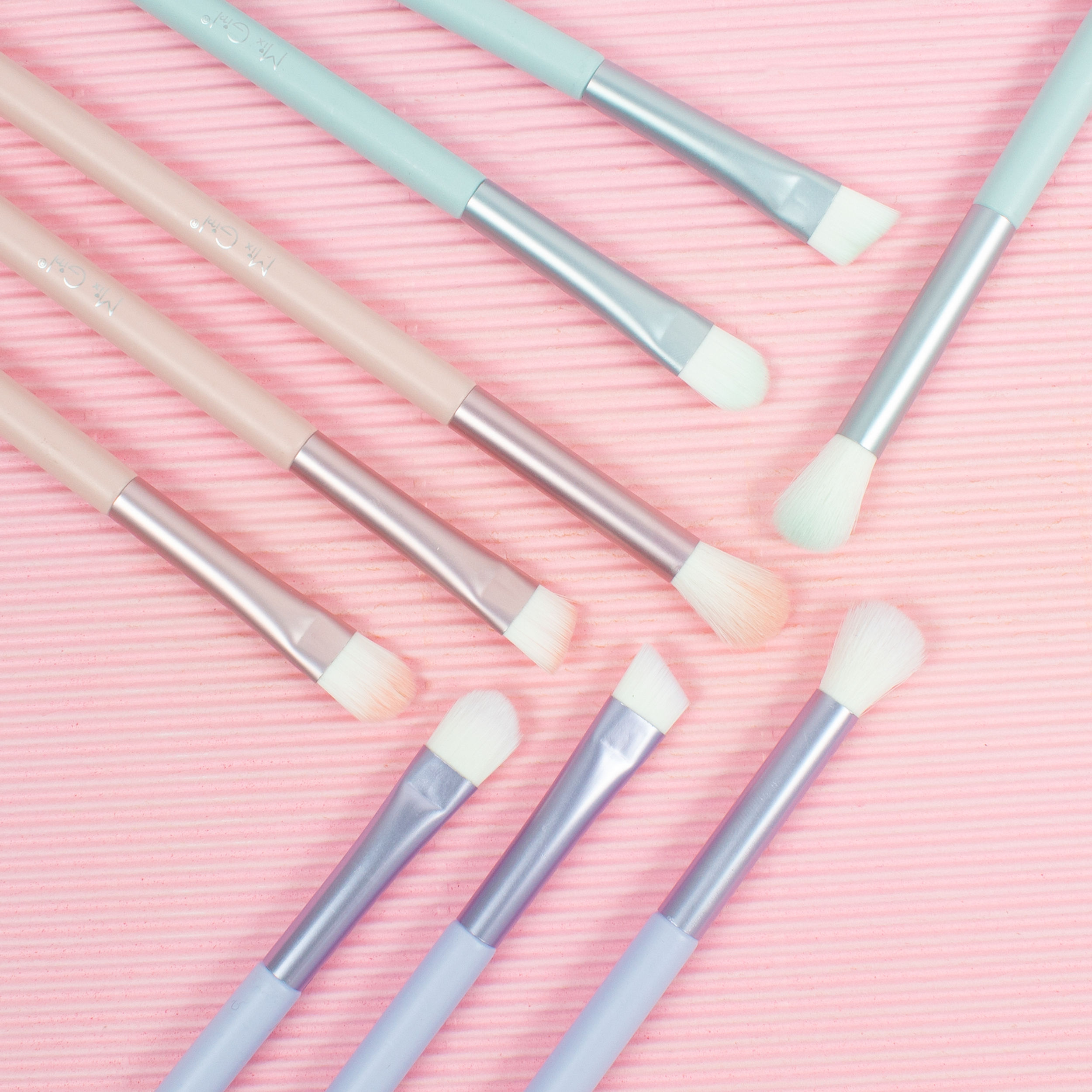 Estuche de brochas  para ojos w218(12 piezas)