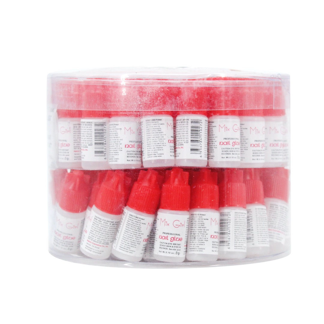 Pegamento Para Uñas MIX GIRL KP001 (100 Piezas)