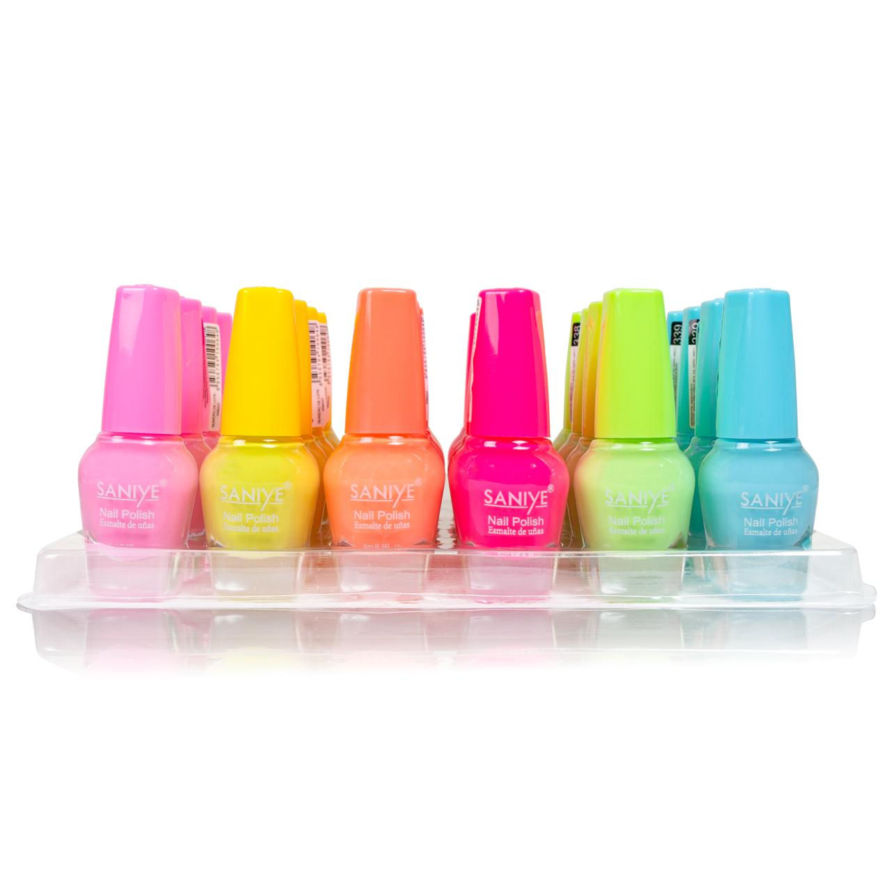 Esmalte Para Uñas N8011 #04 neon (24 Pzas)