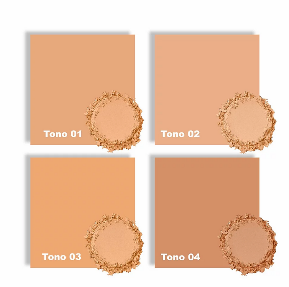 Miniatura: Polvo compacto R1032d Té Verde (12 Piezas)