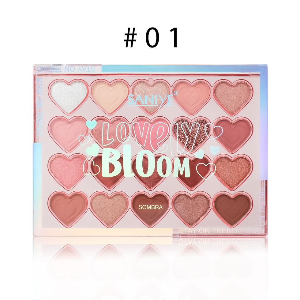 Miniatura: Sombras lovely bloom E2012(12 piezas)