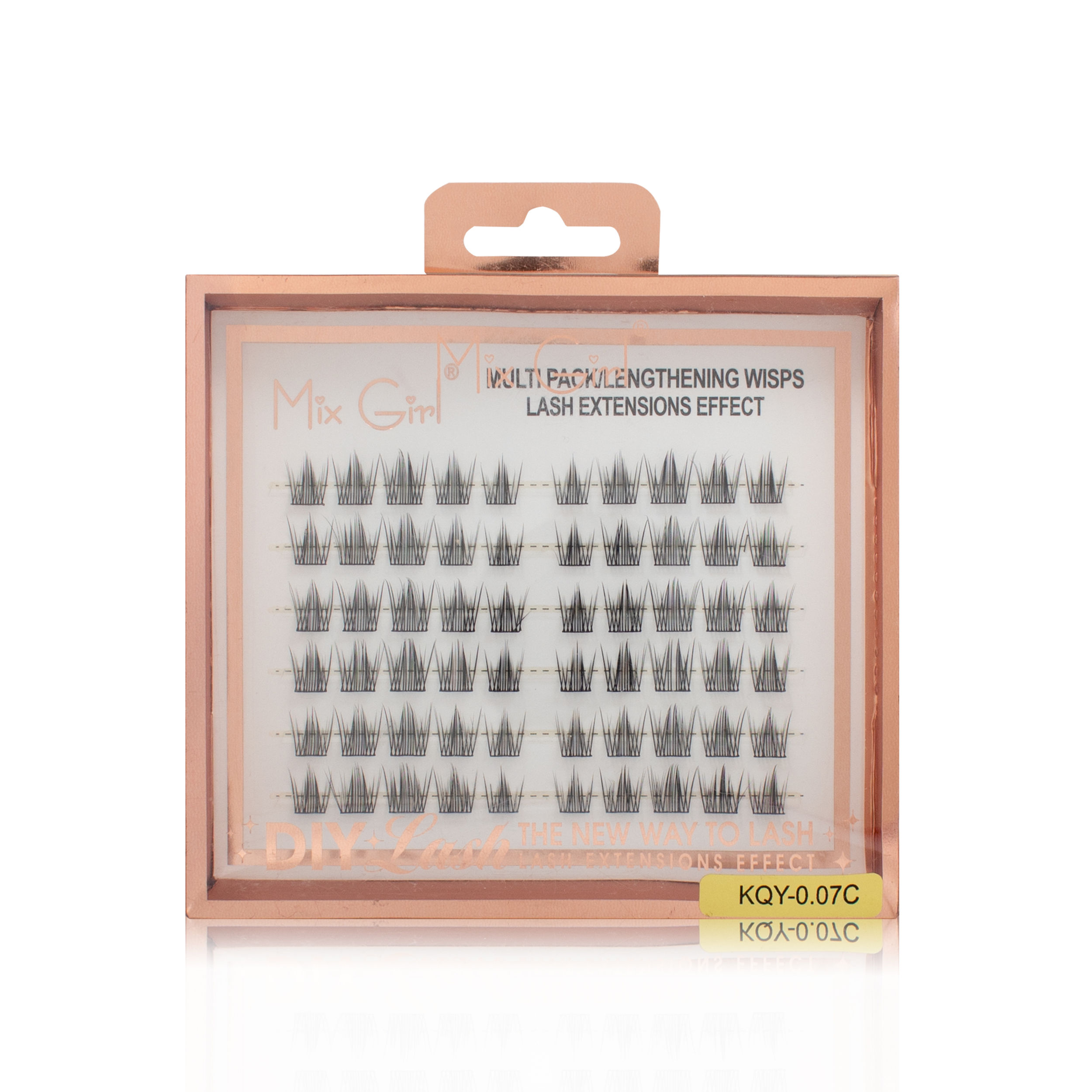 Pestañas individuales JY22 (12 piezas)