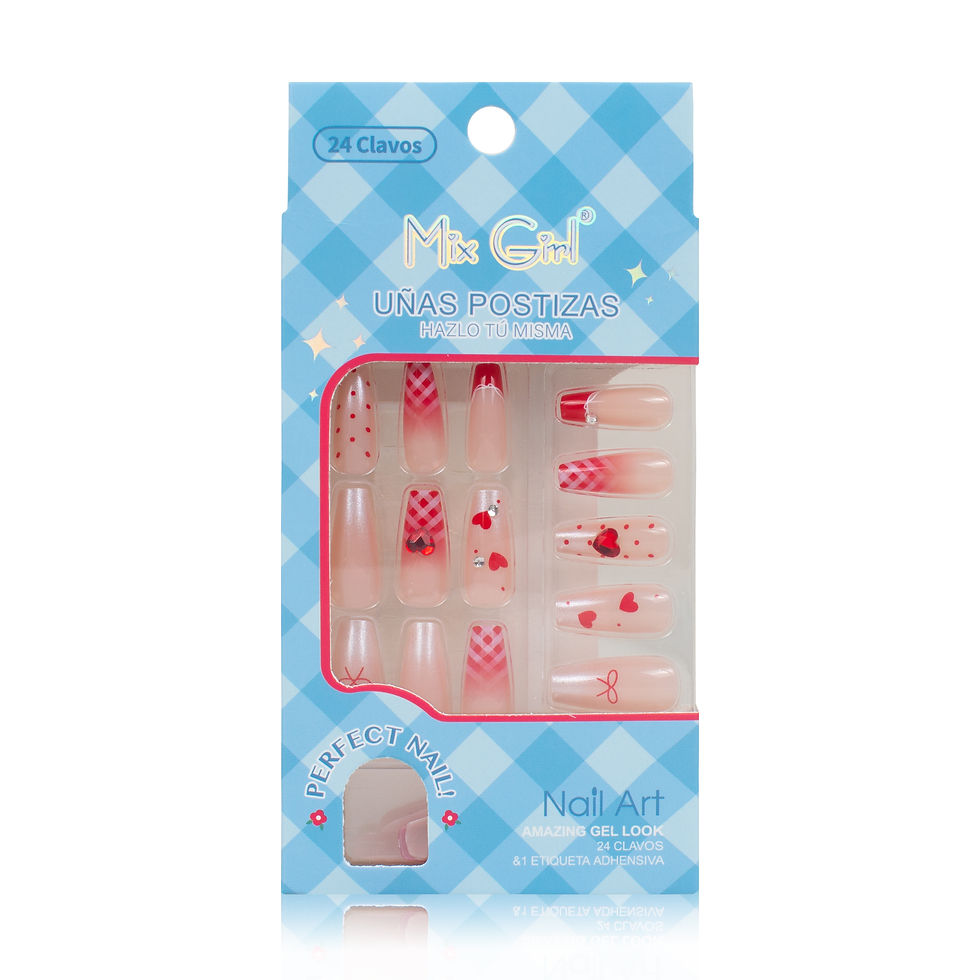 Miniatura: Uñas Press On - Z388 A  (12 piezas)