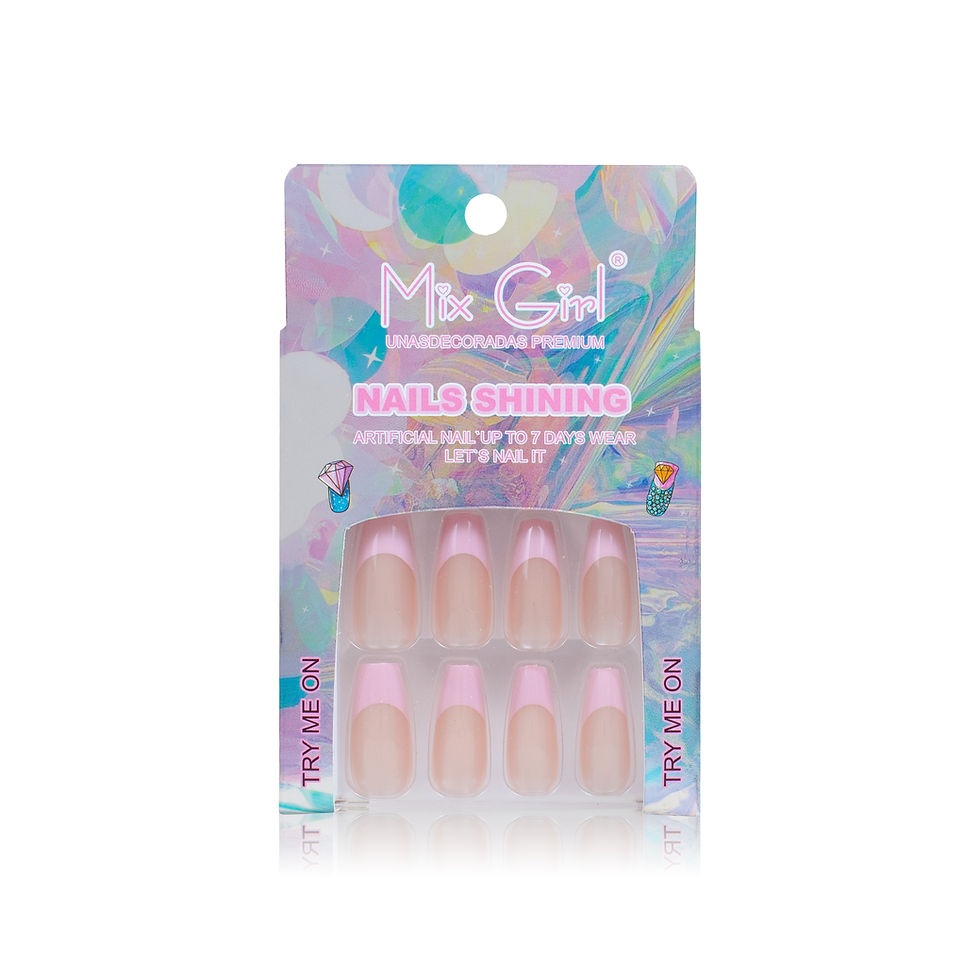 Miniatura: Uñas postizas press on z332 (12 pzas)