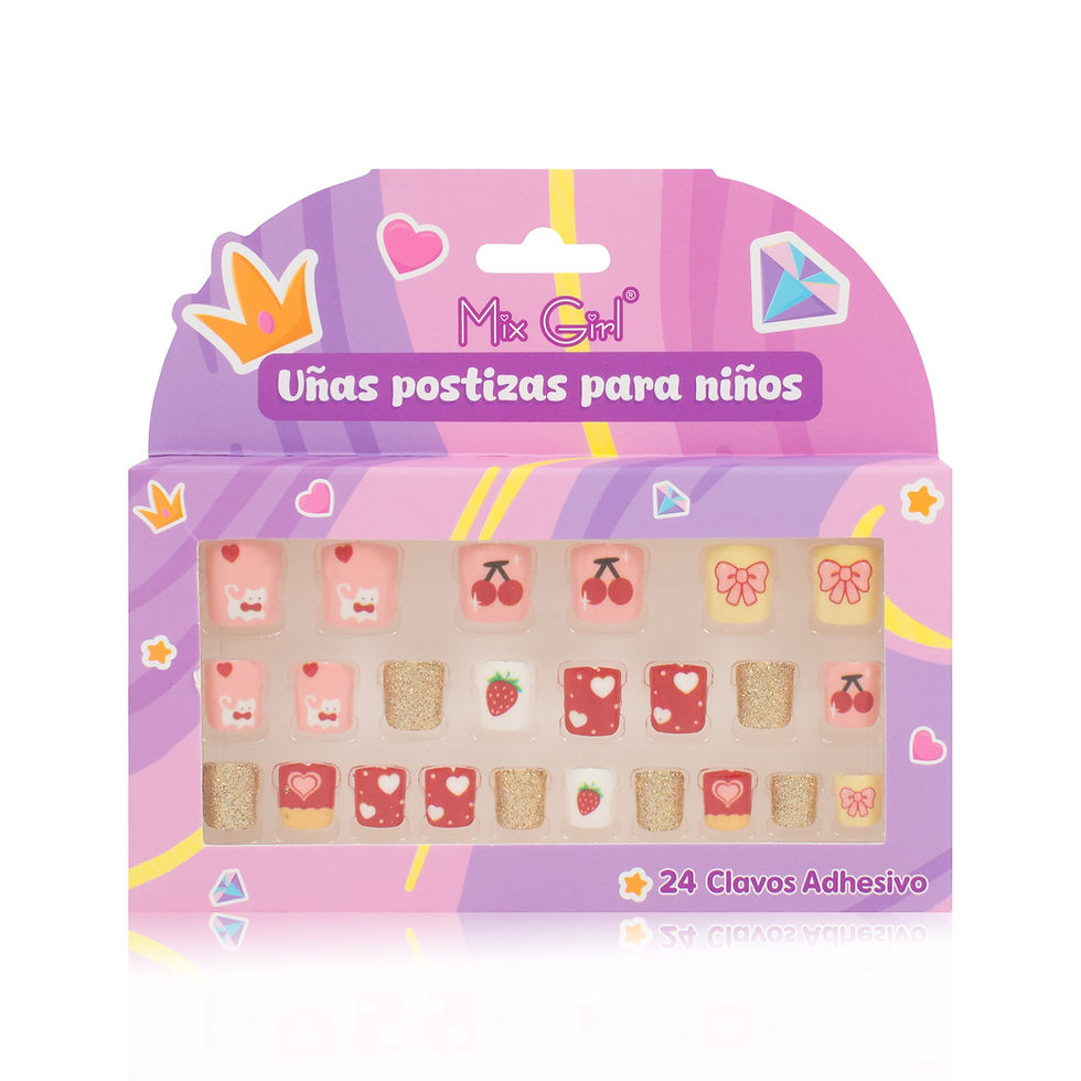 Miniatura: Uñas para niñas z360 (12 pzas)