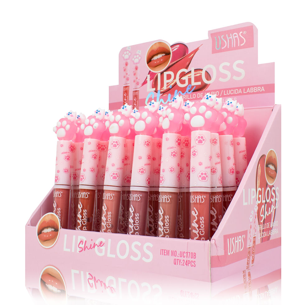 Miniatura: Gloss con Glitter  -  UC170B  (24 piezas)