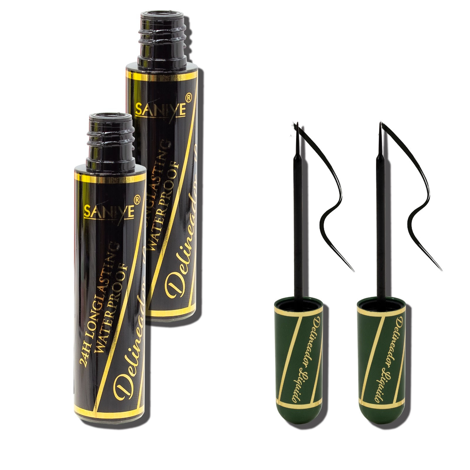 Delineador Negro - M486 (24 piezas)
