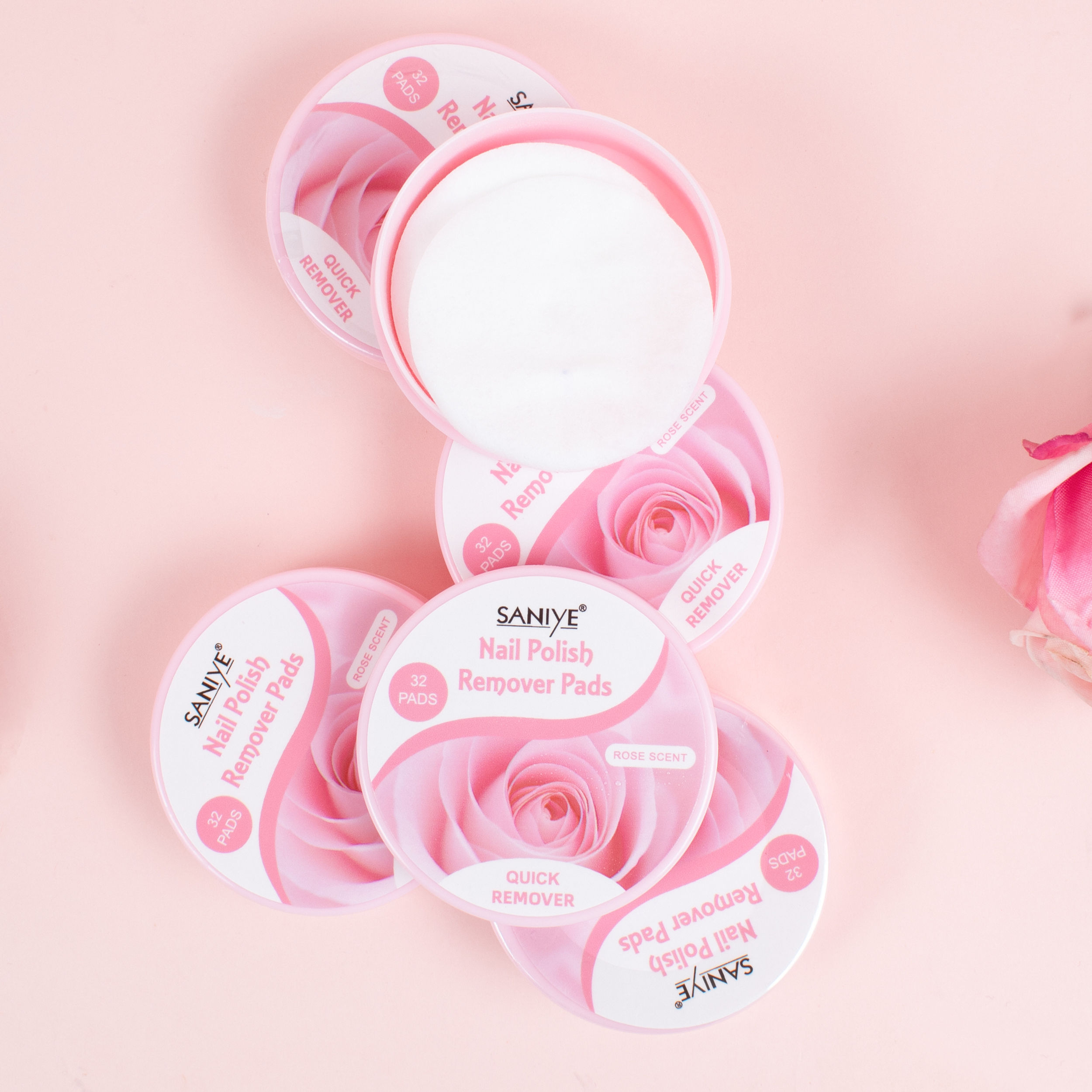 Toallas quita esmalte Q112 (24 pzas)