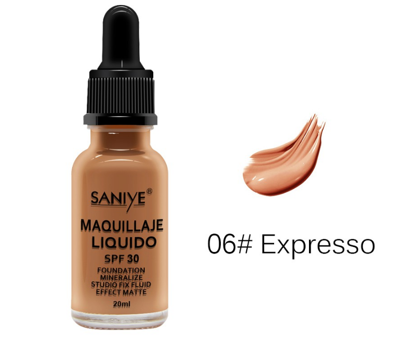 Miniatura: Maquillaje líquido matte  R1172 con spf30 (24pzas)