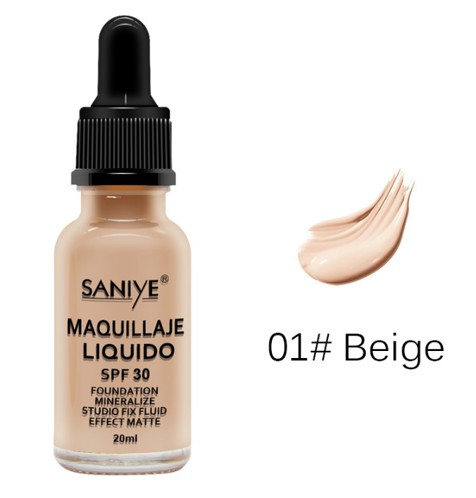 Miniatura: Maquillaje líquido matte  R1172 con spf30 (24pzas)