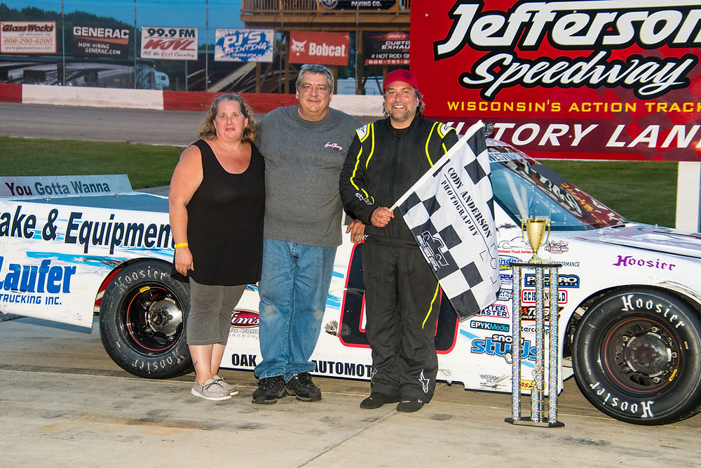Jeremy Wolff Racing Wolff Pack Apparel Cornfield Clash 50 (Jefferson Speedway) Results