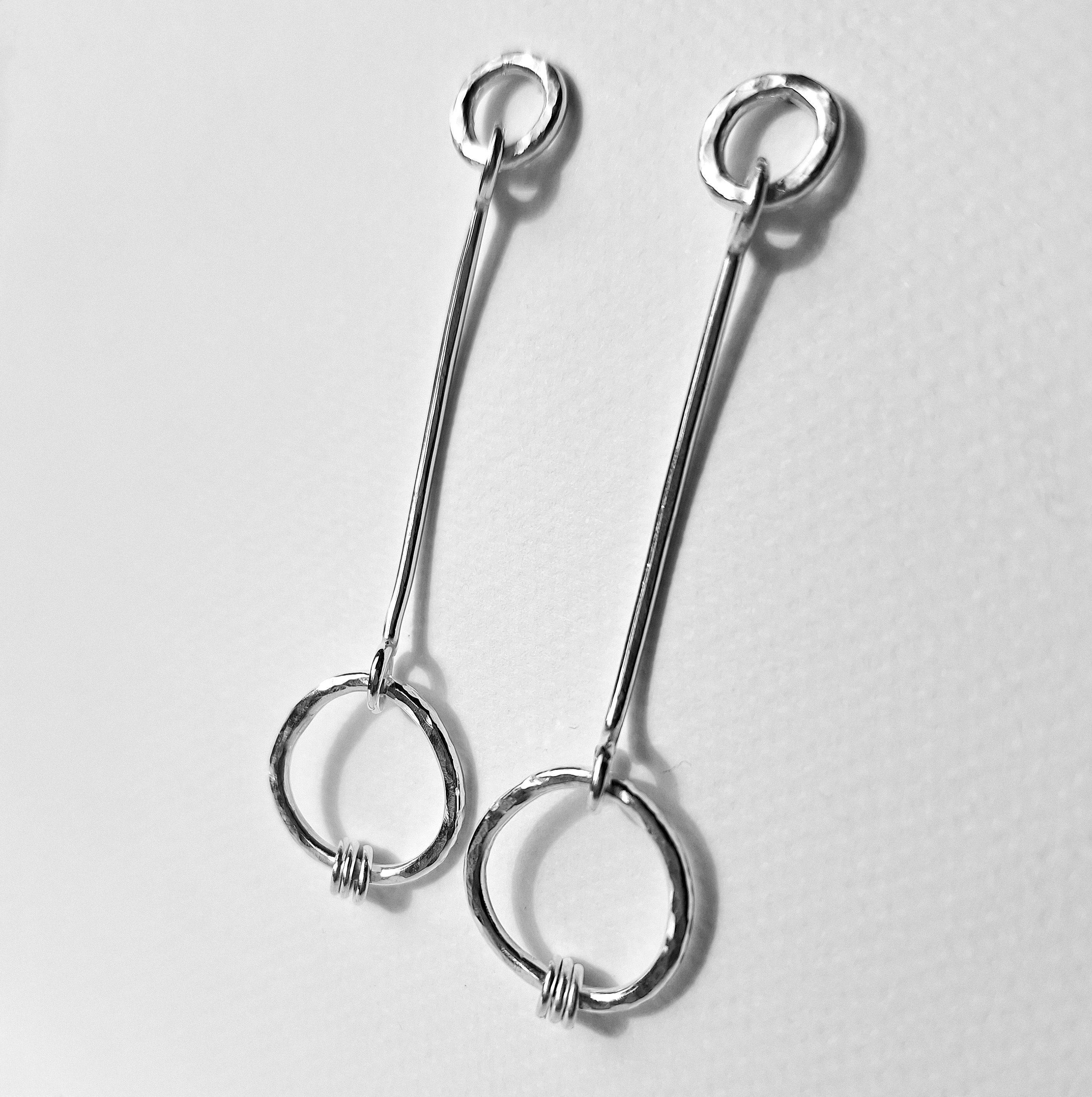 PEBBLE Link Earring - drop