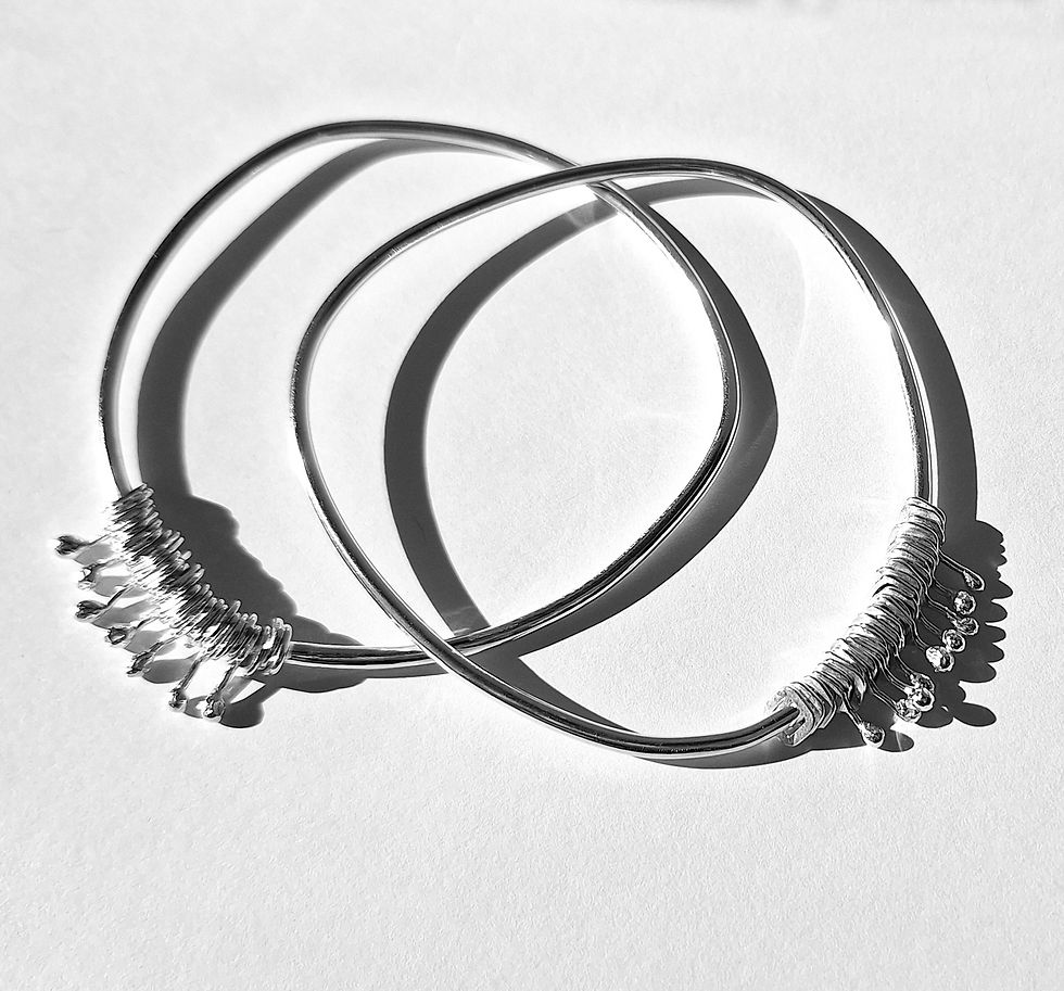Thumbnail: RIPPLE Droplet Bangle