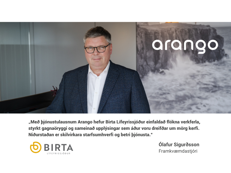 Birta lífeyrissjóður - Betri yfirsýn og skilvirkari þjónusta