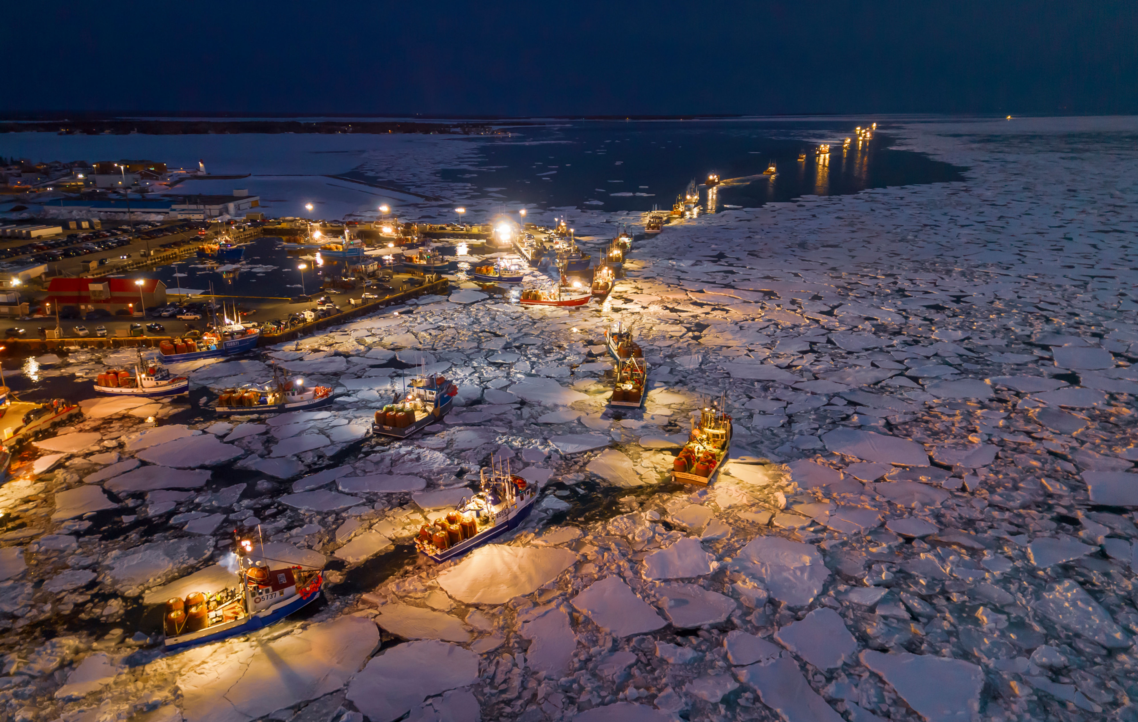La glace cède, cap sur le large