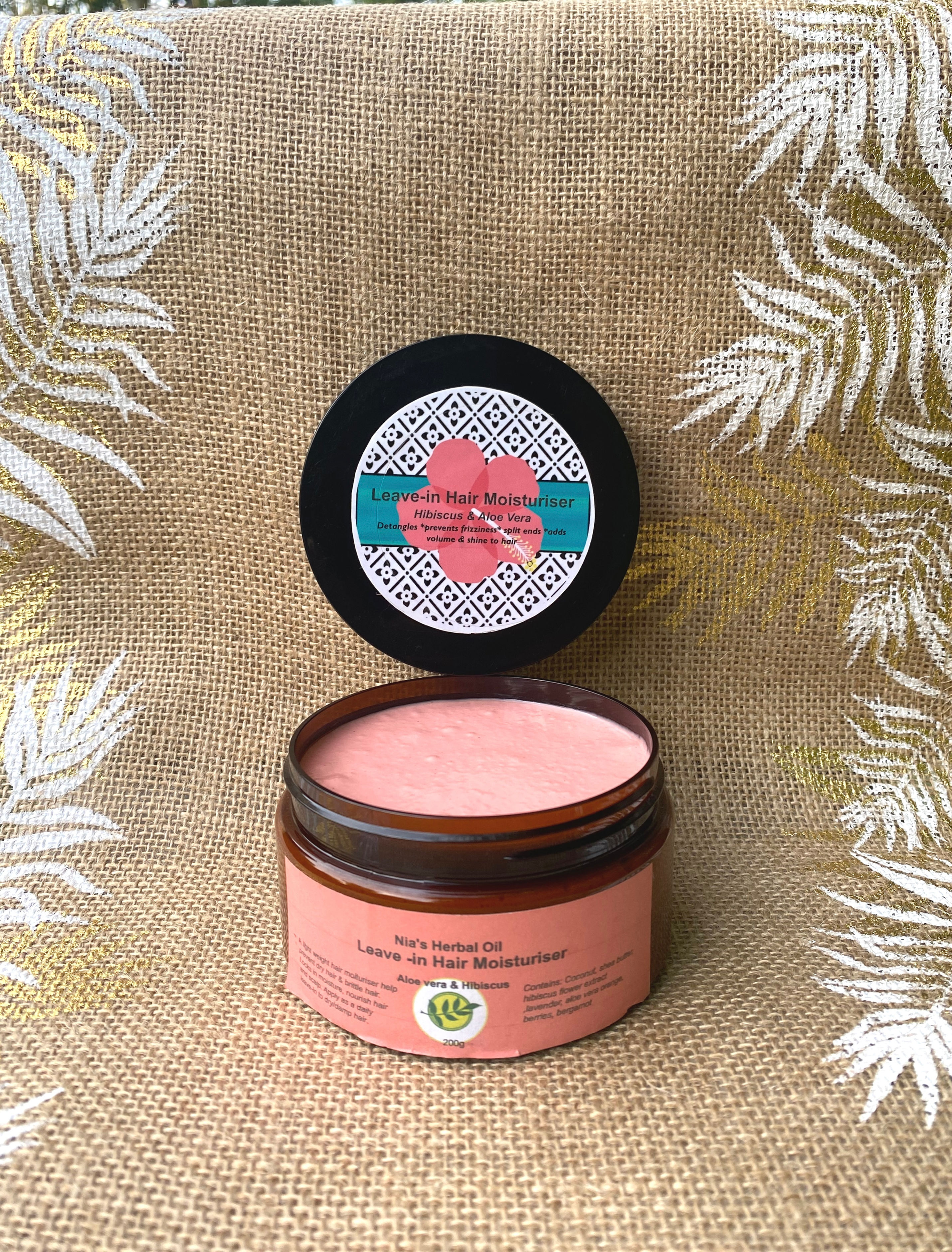Aloe Vera & Hibiscus Leave - in Hair Moisturiser