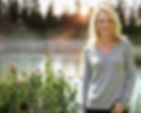 Sharon, founder of Catching the Joy, smiling with confidence