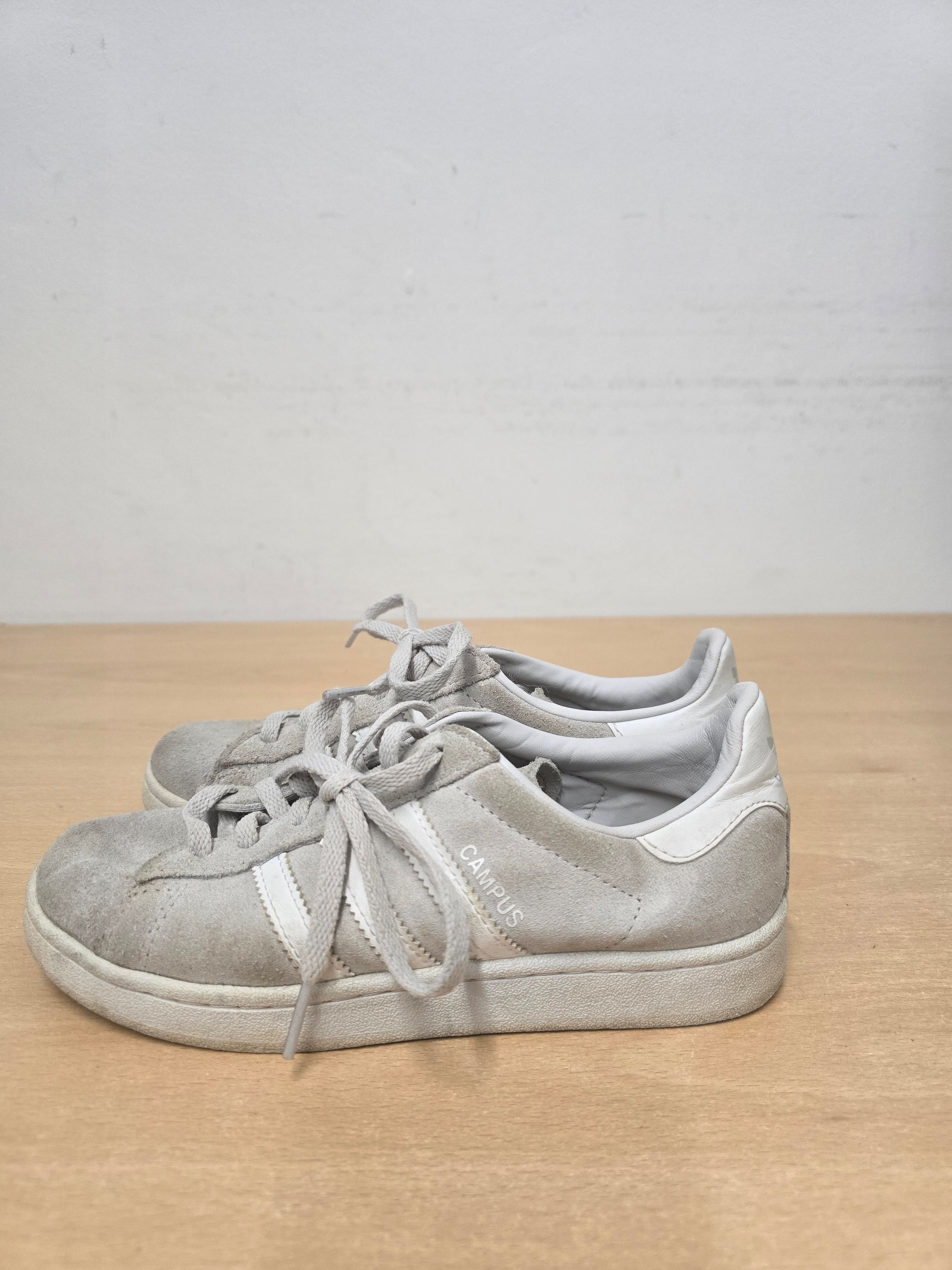 Adidas Originals Campus Childs (Grey) Size 2 (S182)