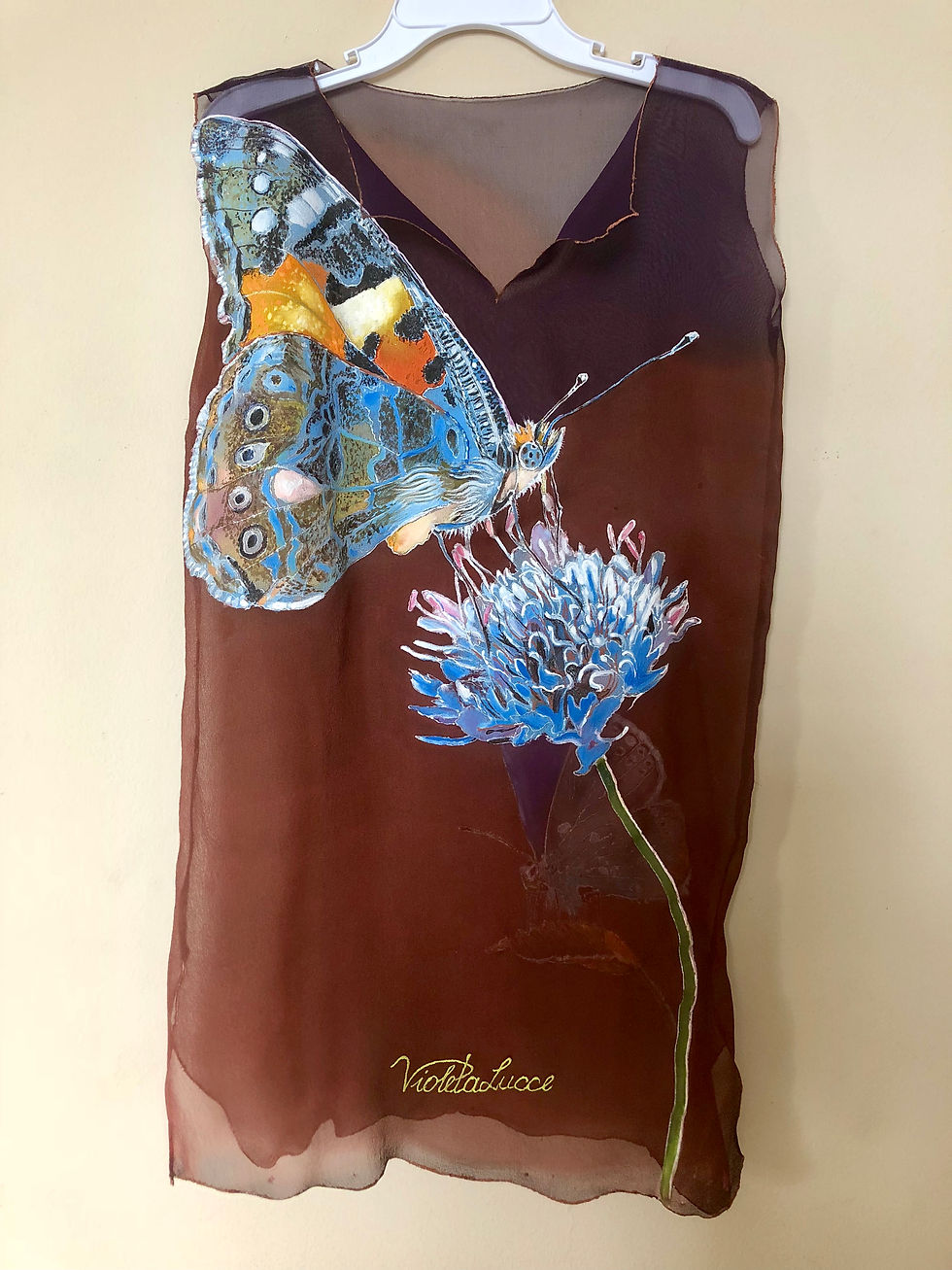 Thumbnail: Girls silk dress