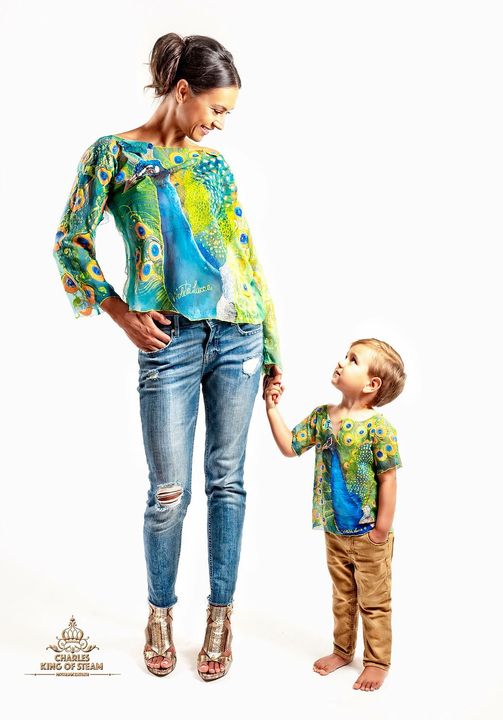 Silk shirt for kids