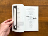 Table of contents spread from Quarry, Volume 22.95