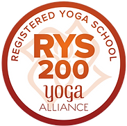 Yoga alliance Registered Yoga School RYS 200