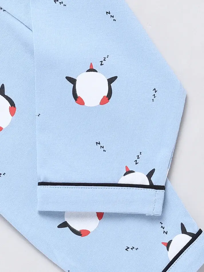 Thumbnail: Penguin Print Nightsuit