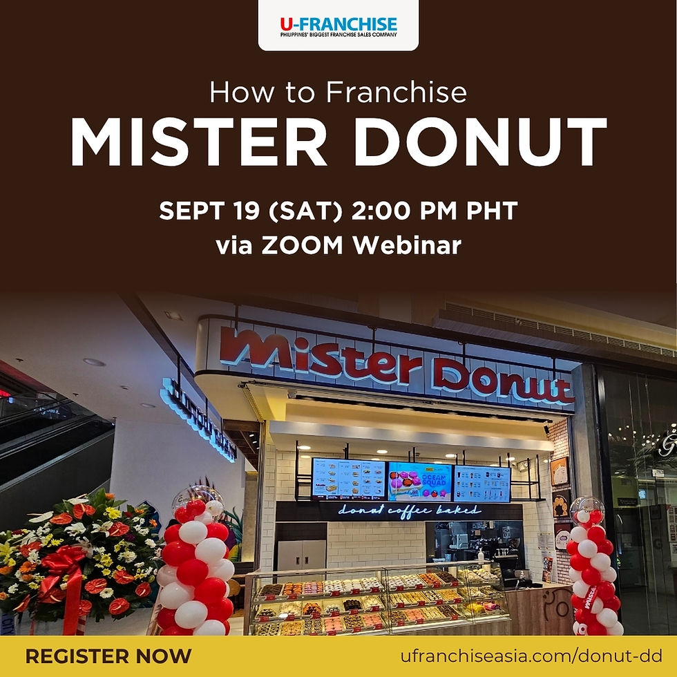 Mister Donut Franchise Discovery Day - Sept 19
