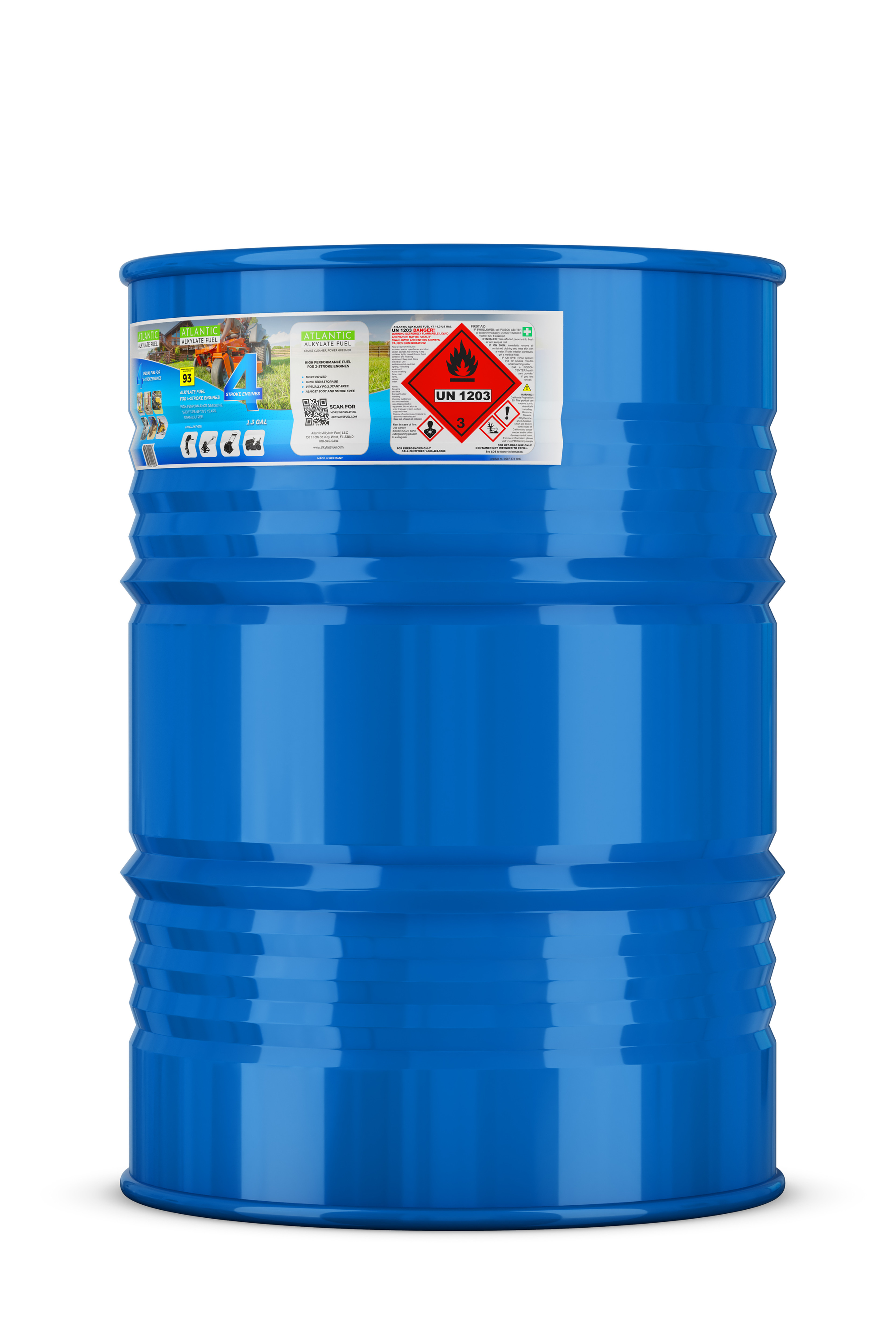 AAF® ALKYLATE FUEL 4-STROKE 52.8GAL (1EPAL - 2 DRUMS - 105.6GAL)