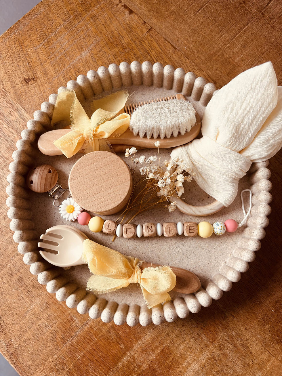 Miniature : Coffret de naissance personnalisé Lenie collection "Prestige"