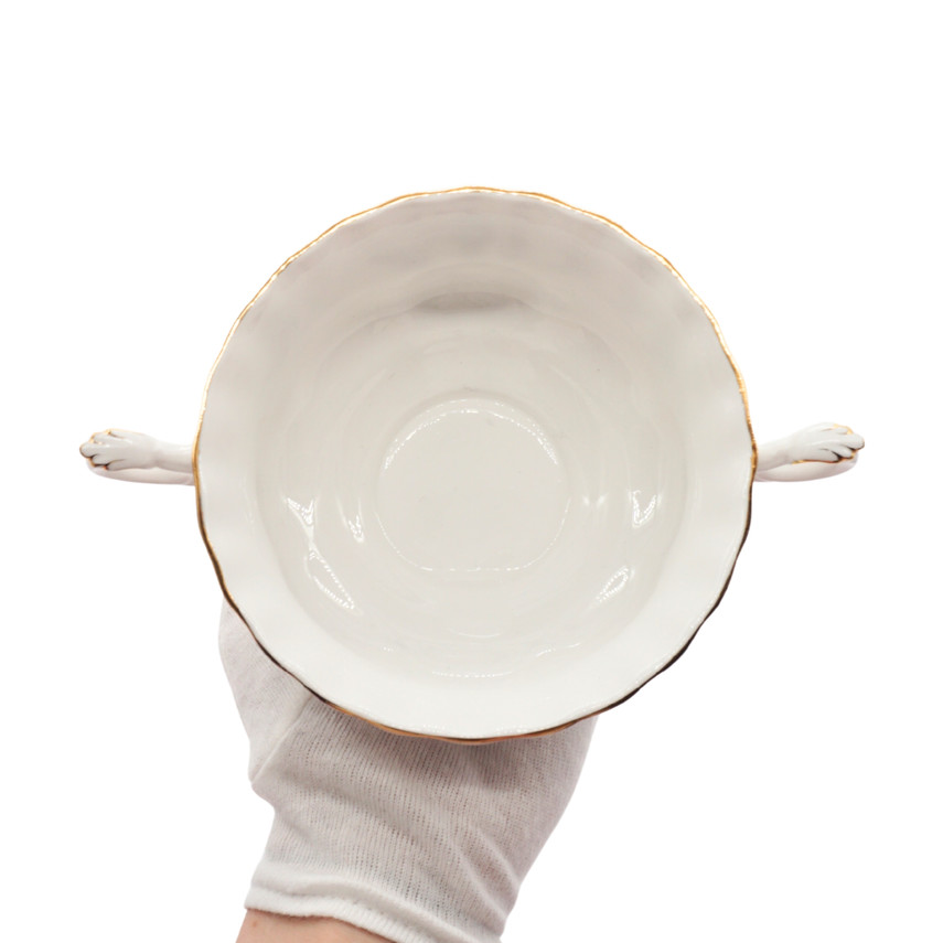 Royal Albert Brigadoon Pattern Soup Coupe And Saucer Set of Eight