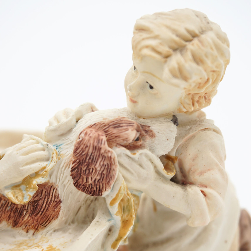 Vintage Bath Time by Leonardo Collection Figurine