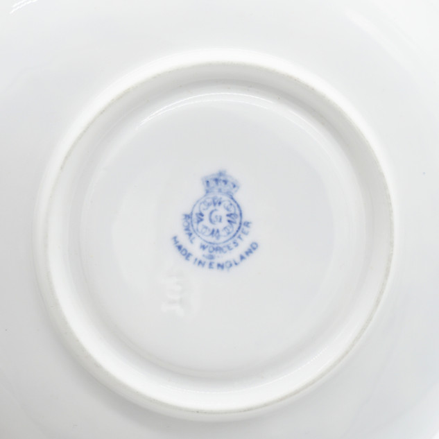 Royal Worcester Blue Dragon Bone China Tea Set