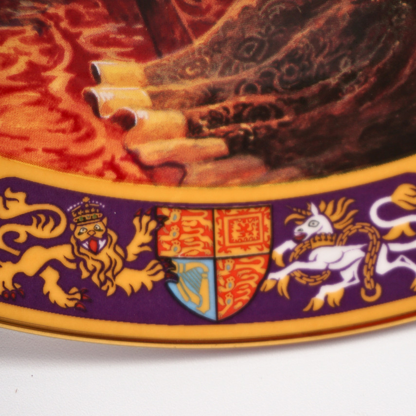 Royal Doulton Limited Edition Queen Victoria’s Coronation Decorative Plate