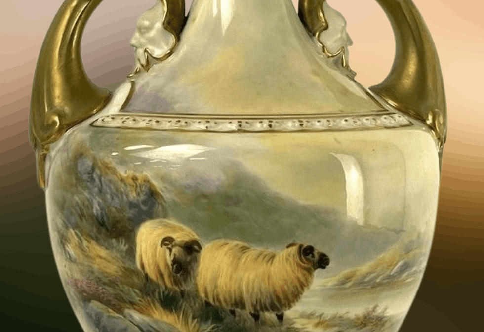 Royal Worcester vase
