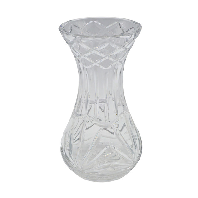 Vintage Tyrone Crystal Irish Full Lead Tall Glass Vase