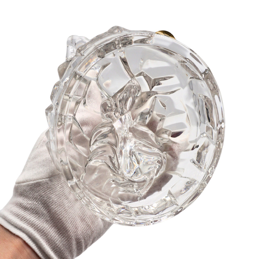 Vintage RCR Lead Crystal Stallion Horse Figurine