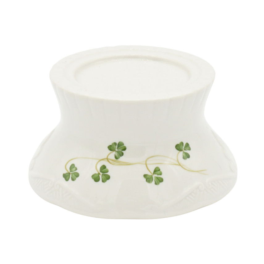 Belleek Shamrock Ireland Candle Holder