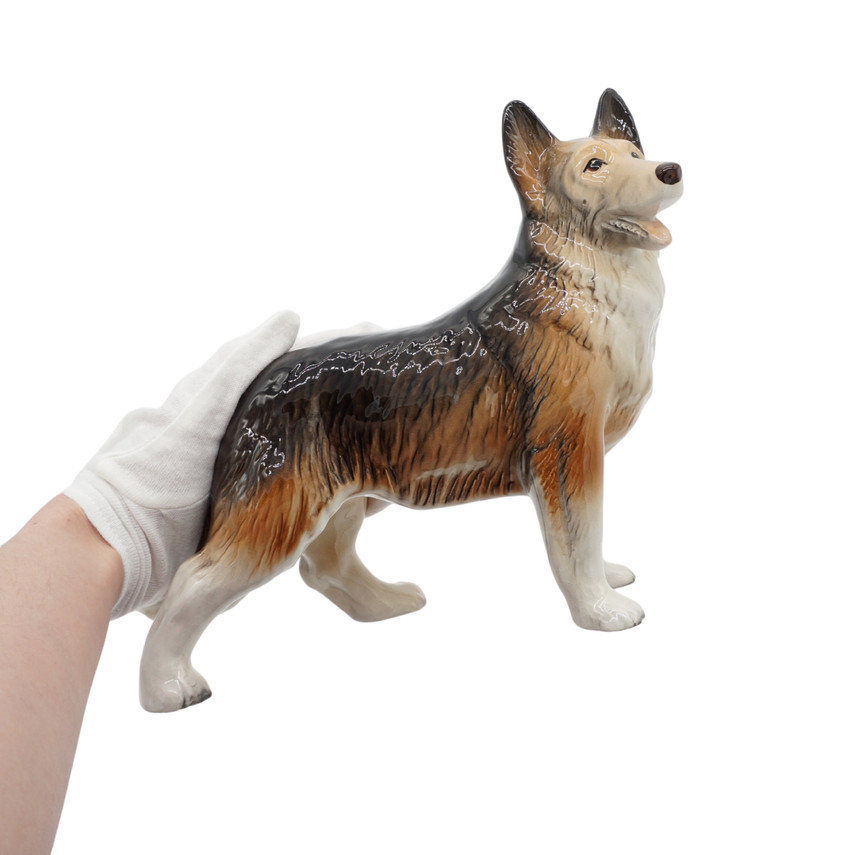 Melba Ware Alsatian German Shepherd Dog Figurine