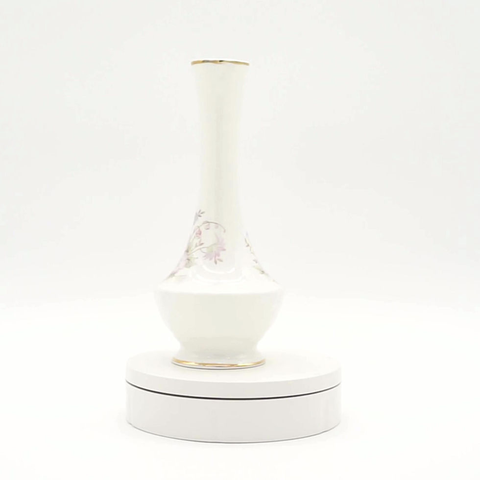 Leekbrook Ceramix English Bone China Bud Vase