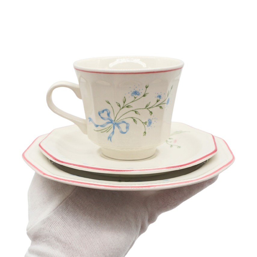 Vintage Churchill England Mille Fleurs Porcelain Tea Set