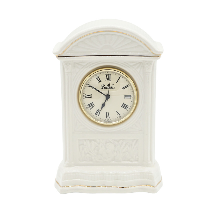 Belleek Millennium Cherub Mantel Clock