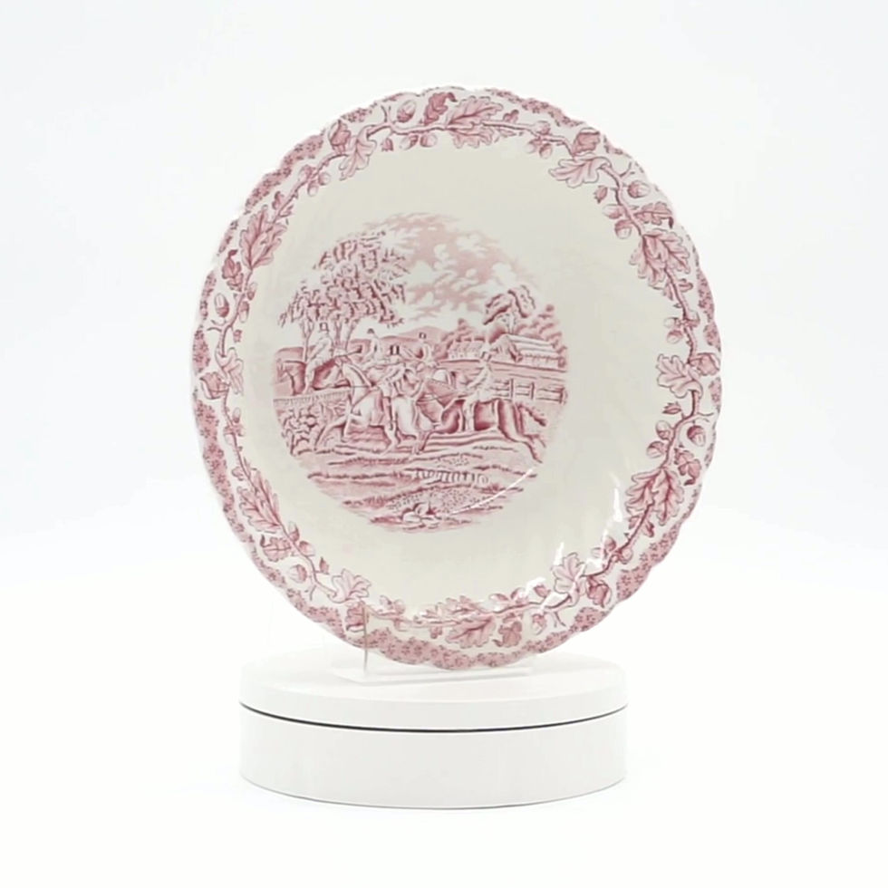 Myott Staffordshire Country Life Soup Bowl