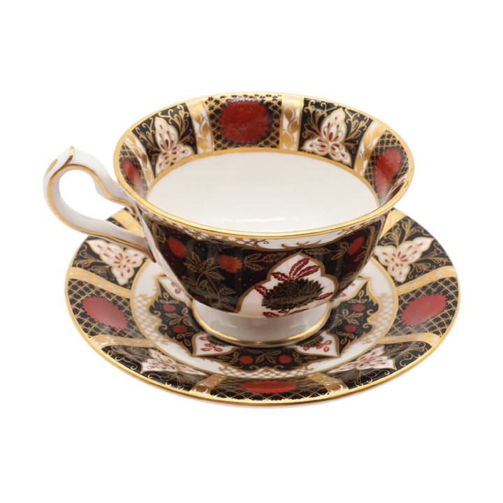 Abbeydale Chrysanthemum Bone China Teacup And Saucer