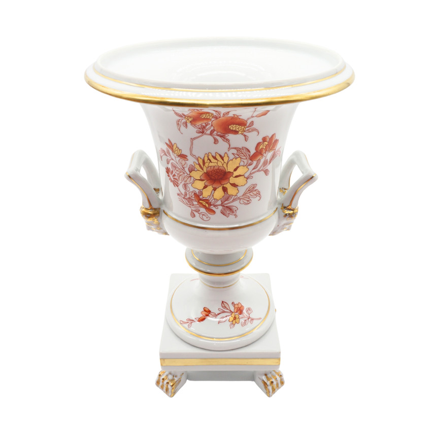 Vista Alegre Portugal Floral Porcelain Urn Vase