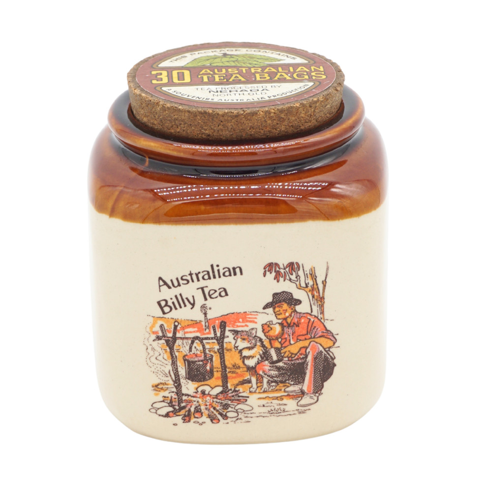 Vintage Ceramic Australian Billy Tea Jar