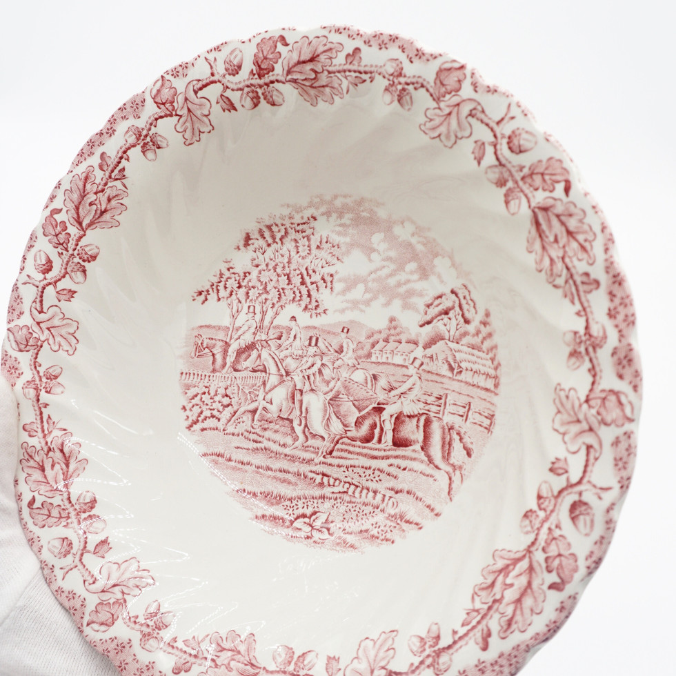 Myott Staffordshire Country Life Soup Bowl
